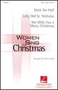 Women Sing at Christmas SSA choral sheet music cover